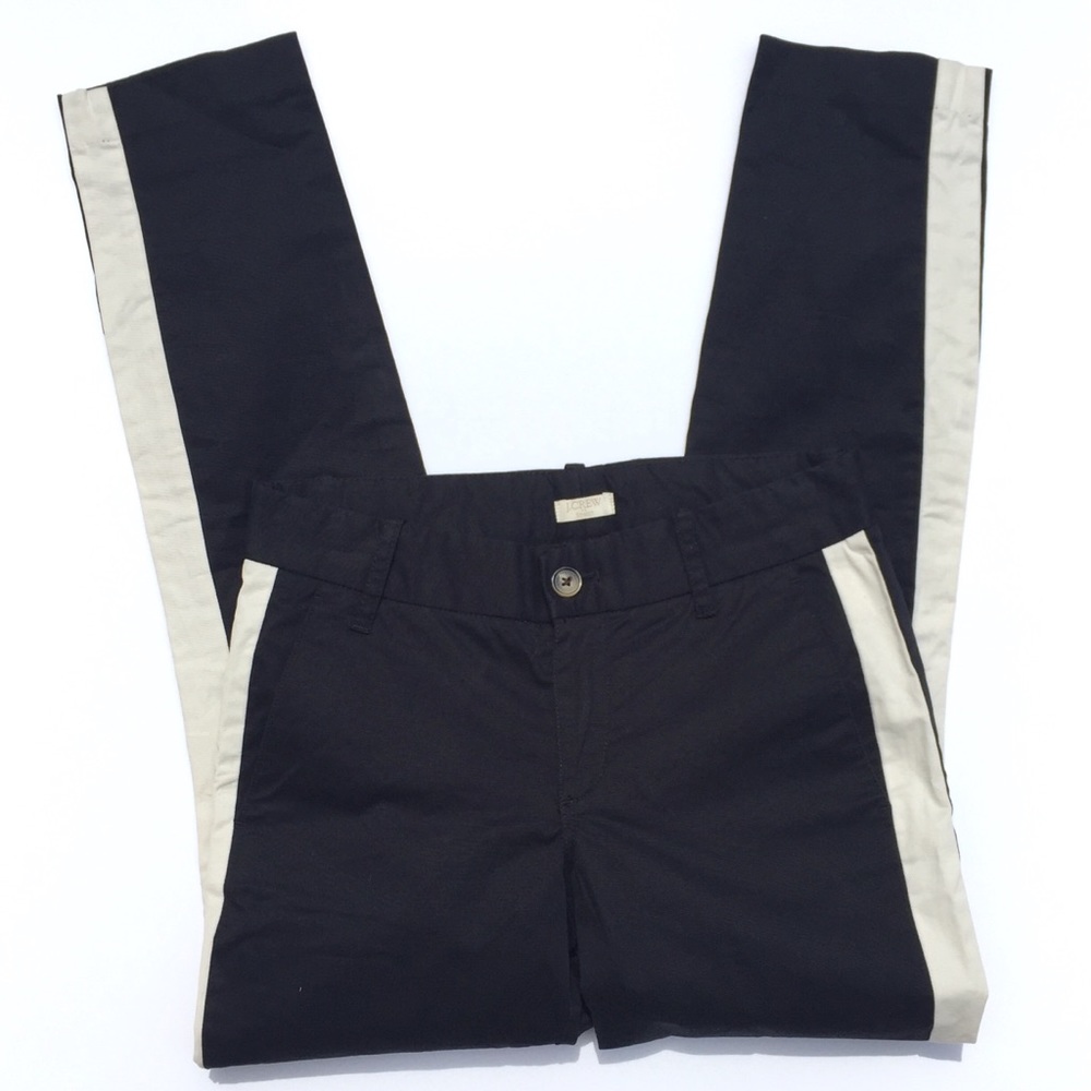 Jcrew Frankie Chino with Tuxedo Stripe
